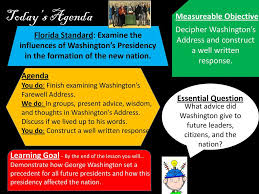 Washington S Farewell Address Ppt Download