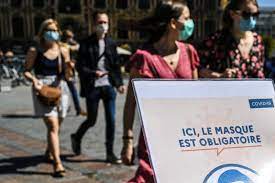 Ils recommandent le port du masque à l'extérieur dans les situations où l'on serait susceptible de croiser d'autres personnes et sans être certain de pouvoir garder ses distances. Coronavirus Voici La Carte Des Villes Ou Le Port Du Masque Est Obligatoire A L Exterieur