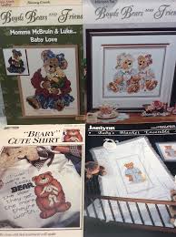 Access needlework patterns to download and you can check your pattern wherever you go. Cross Stitch Pattern Lot Teddy Bear Boyd S Bears Sweet Dream Stoney Creek Beary Cross Stitch Cross Stitch Patterns Needlecraft