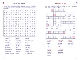 Usa daily crossword fans are in luck—there's a nearly inexhaustible supply of crossword puzzles online, and most of them are free. Gardens Flowers 100 Pocket Puzzles Crosswords Wordsearches And Verbal Brainteasers Of All Kinds Amazon Co Uk Trust National 9781911358282 Books