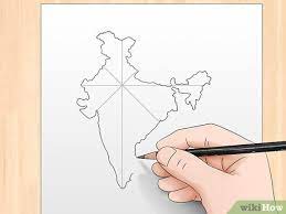You can build the actual map using the shapes on the road shapes template that includes roads of various types. How To Draw The Map Of India With Pictures Wikihow