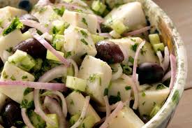 Ikarian Taro Root Salad Recipe Greek Recipes Greek Cooking Recipes