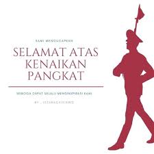 Kata kata ucapan selamat atas kenaikan pangkat. Contoh Acara Dan Ucapan Syukuran Kenaikan Pangkat Tni Istana Catering