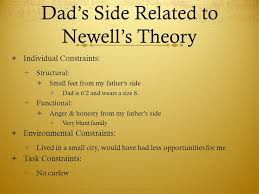 Explain product measures vs process measures as it relates to newell's model of constraints in early childhood and proficient throwing skills. My Family Tree Brooke Mize Ppt Video Online Download