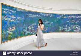 Seerosen Nympheas Serie Gemalt Von Claude Monet Musee De L Orangerie Museum Tuileries Paris Frankreich Stockfotografie Alamy