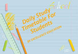 Study timetables are incredibly useful as they allow you to visualise what you have coming up in your day or week. Daily Study Timetable For Students Student Motivation