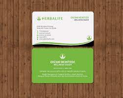 Tank prints custom business card design is where it all starts. Elegant Spielerisch Nutrition Visitenkarten Design Fur Herbalife Nutrition Von Chandrayaan Creative Design 17820384