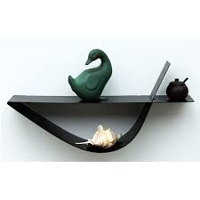 Did you scroll all this way to get facts about etagere murale? Etagere Murale Moderne En Acier Noir Etagere Design Et Decorative
