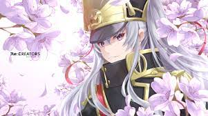 Gunpuku No Himegimi Re Creators Flowers Military Uniform Smiling Anime Anime Wallpaper The Creator
