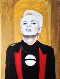 Replicas redux gary numan feat. Gary Numan Replicas Portrait Painting By William Wright Saatchi Art