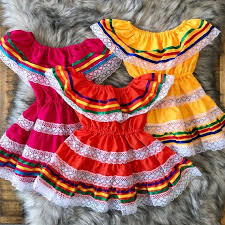 Baby Colorful Traditional Mexican Dress Toddler Mexican Traditional Mexican Dress Baby Mexican Dress Toddler Mexican Dress