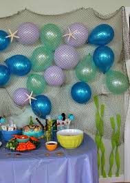 Townlights nautical birthday party decorations for boys girls adults anchor sailboat theme party supplies with sailing swirls, nautical banner and cake topper. Pin By Neshaa Shante On 3rd Birthday Mermaid Theme Party Sea Party Ideas Beach Themed Party