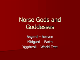 norse gods and goddesses powerpoint