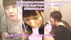 セフレを呼び出して同僚や上司に隠れて、会社のトイレでフェラチオ➡大量のザーメンを口内射精- Pornhub.com