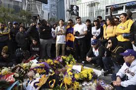 A makeshift memorial for kobe bryant setup by fans, who gathered to honor the basketball star after news broke of his death. Kobe Gigi Bryant Funeral Set For Feb 24 Whur 96 3 Fm