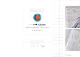 Fun, interactive accordion sidebar with panels. Notes Tumblr
