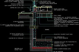 The lowest story of a building, below the. Basement Tank Raised Floor Wall And Window Section Dwg Section For Autocad Designs Cad