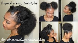 The small coils are super cute. Natural Cute Hairstyles For Short Hair Black Girl