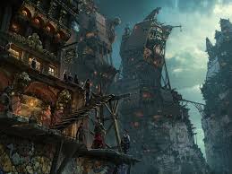 Bilgewater Regions Universe Of League Of Legends League Of Legends Fantasy Landscape Fantasy City