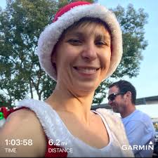 Christmas in July 10k! I placed 2nd overall female! Yay 😃
