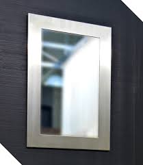 Simplistic forms are paired with cutting edge textures and finishes creating this collection of fashion forward designs. Contemporary Stainless Steel Framed Mirror Meek Mirrors Bulk Orders