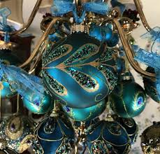 3.4 out of 5 stars 66. Peacock Ornaments Decorate Chandelier At Christmas Debbee S Buzz