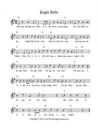 Von klassischen klavierstücken bis modernen popsongs. Jingle Bells Lead Sheet Weihnachtslieder Noten Noten Klavier Klarinette Noten