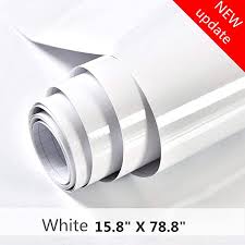 Line the backs of the shelves with contact paper, then paint the trimmings and ceiling a complementary shade for a bold. Amazon Com White Contact Paper Vinyl Contact Paper Self Adhesive Film Decorative Contact Paper For Kit In 2020 Vinyl Paper Contact Paper Decorative Wardrobe Furniture