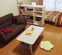tiny space layout for myself 1人暮らし インテリア 狭い部屋 インテリア 模様替え