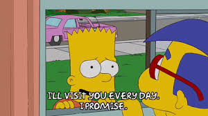 Bart is loosely based on matt groening and his older brother, mark groening. Top 30 Sad Bart Simpson Gifs Find The Best Gif On Gfycat