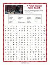 The polar express (grade 3). The Polar Express Word Search Puzzle Teachervision