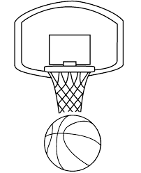 Basketball coloring sheets are a great activity to keep kids busy and entertained on a rainy day, at a restaurant, or on a long drive. Basketball Coloring Sheet For Kids Topcoloringpages Net