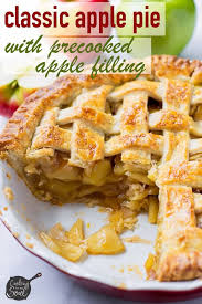 Classic Apple Pie With Precooked Apple Filling Recipe Apple Pie Recipe Easy Classic Apple Pie Apple Pies Filling
