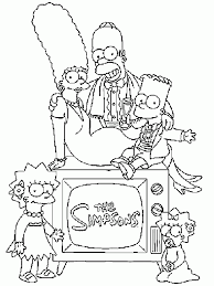 Die Simpsons 9 Ausmalbilder Ausmalbilder Ausmalen Lustige Malvorlagen