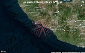 Sismo en méxico deja seis muertos y acrecienta ansiedad por la pandemia. Informe Sismo Terremoto Moderado Mag 4 2 North Pacific Ocean 17 Km Sse Of Manzanillo Colima Mexico Friday 19 Mar 2021 5 Reportes De Los Usuarios Volcanodiscovery