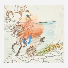 150: LARRY RIVERS, Untitled (Sketch for Chinese Information < Post War +  Contemporary Art, 8 November 2019 < Auctions