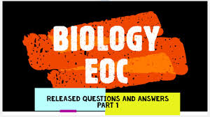 Fl doe review interactives & tutorials. Biology Eoc Part 1 Released Questions And Answers 2012 2018 Youtube