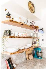 20 Best Open Shelving Kitchen Ideas Open Shelving Kitchen Photos A beautiful thing about reclaimed wood shelves is that they have a lot of character and can look interesting even if you leave them empty. 20 best open shelving kitchen ideas