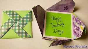 Teachers' day speech ideas for students; Diy Teacher S Day Gift Card Handmade Teacher S Day Greeting Card Diy Cards For Teachers Day Noreva Projects