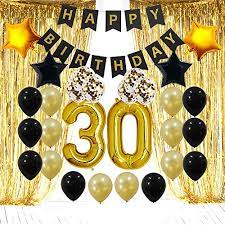 After all, it ain't just any 'old' birthday. 30th Birthday Decorations Gifts For Her Him Men Women Dirty 30 Birthday Party Supplies Happy Birthday Banner Gold Foil Fringe Curtains 30 Gold Number Balloons And Confetti Balloons Walmart Com Walmart Com