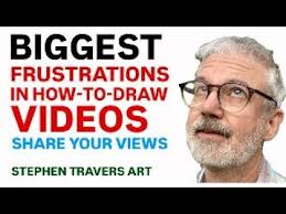 What Frustrates Me with HOW-TO-DRAW videos!