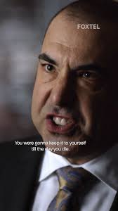 Don't threaten something you can't handle... he did warn him 👀 , #Suits  #HarveySpecter #LouisLitt #GabrielMacht #RickHoffman #GinaTorres  #WhatToWatch #Foxtel