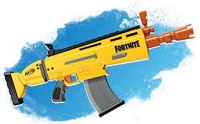 Power up the motor with the acceleration button and pull the trigger to shoot 1 dart. Fortnite Nerf Guns All Currently Available Hasbro Fortnite Nerf Guns Fortnite Insider