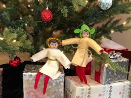 Here are 23 unique and funny elf on the shelf ideas to inspire all the elf shenanigans this year! Easy Diy Clothes For Your Elf On The Shelf