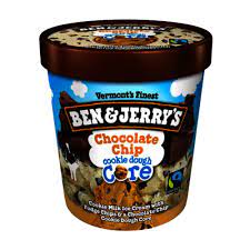 Chocolate Chip Cookie Dough Core Ben Jerry S 473 Ml Delivery Cornershop By Uber Canada