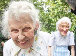 Towering Village activist is now also a mini-marionette