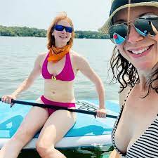 Alicia Witt in a Bikini at 46 from Her IG : rceleb_redheads
