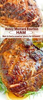 Honey Mustard Ham Glaze Is Tangy And Bold And Full Of Both The Sweetness Of The Honey And Honey Mustard Ham Glaze Mustard Ham Glaze Dinner Recipes Easy Family