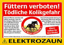 Tienda online para mascotas zoomalia. Schild Pferde Futtern Verboten Koliken Hinweisschild 3 Mm Alu Verbund Business Industrie Autrement Dit Produktions Industriebedarf