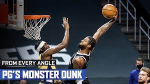 George's return has been what most expected: From Every Angle Paul George S Monster Dunk Vs Indiana Pacers La Clippers Youtube